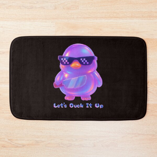 Item preview, Funny Duck Cyberpunk Futuristic Angry Pun designed and sold by InkyCorvid.