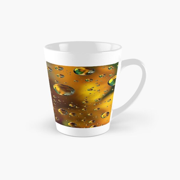Item preview, The Radiance of Light Drops, Golden Water Drops with Colored Reflections - Abstract Macro Photography designed and sold by RAYBIL.