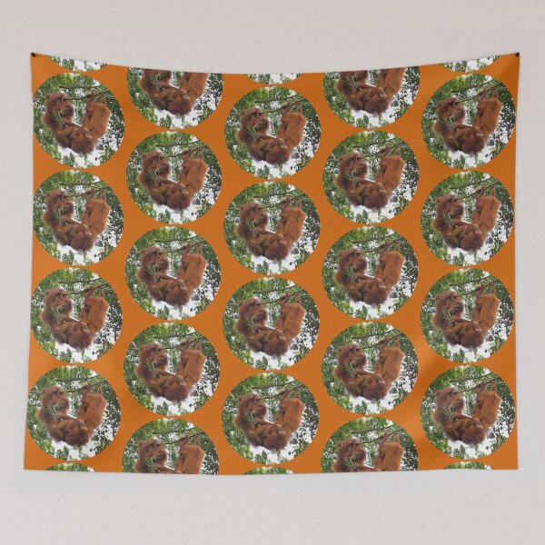Item preview, Orangutans Hanging Together designed and sold by Linda Walsh.