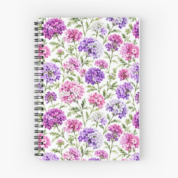 Item preview, Verbena Cluster Purple Watercolor Seamless Pattern designed and sold by Inkworksbyshery.