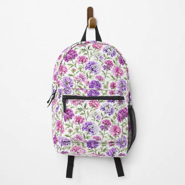 Item preview, Verbena Cluster Purple Watercolor Seamless Pattern designed and sold by Inkworksbyshery.