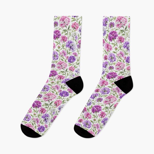Item preview, Verbena Cluster Purple Watercolor Seamless Pattern designed and sold by Inkworksbyshery.