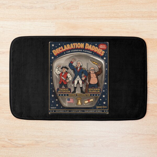 Item preview, Declaration Daddies Funny USA Patriotic Featuring Muscular Founding Fathers designed and sold by Redgiant87x.