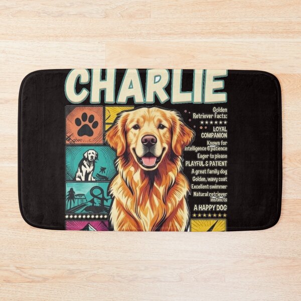 Item preview, Charlie the Golden Retriever designed and sold by BLUESKY11a.