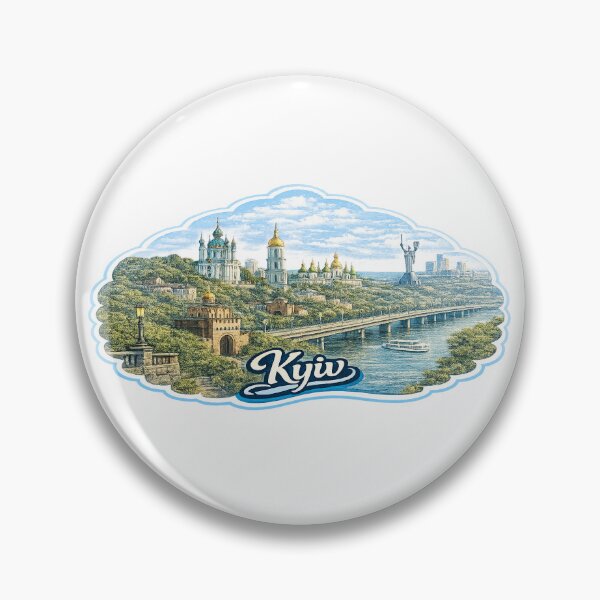 Item preview, Kyiv Skyline designed and sold by GridiStudio.