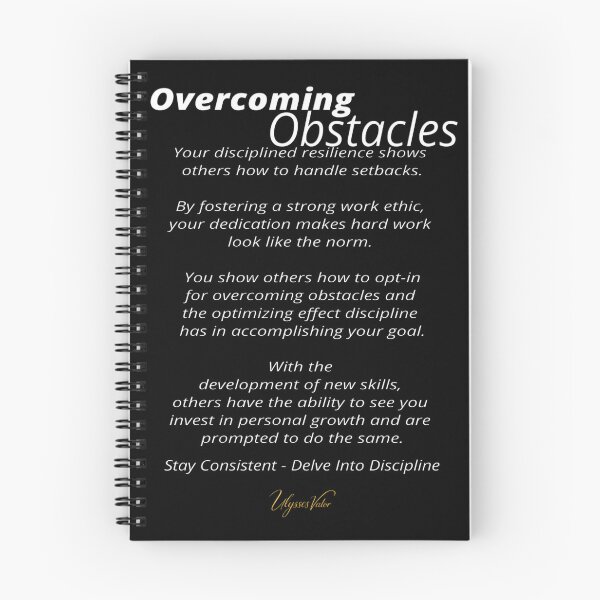 Item preview, Overcoming Obstacles designed and sold by Ulysses Valor.