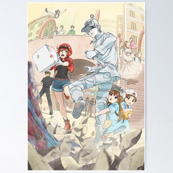 Hataraku Saibou - Cells At Work Poster for Sale by CherylKato