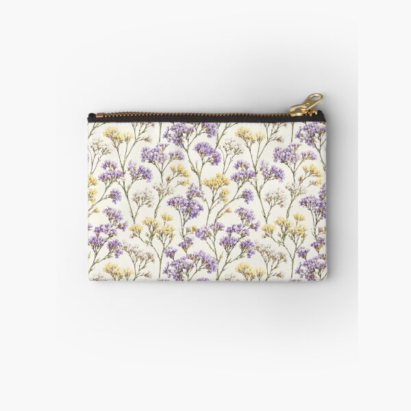 Item preview, Statice Limonium Dried Watercolor Botanical Seamless Pattern designed and sold by Inkworksbyshery.