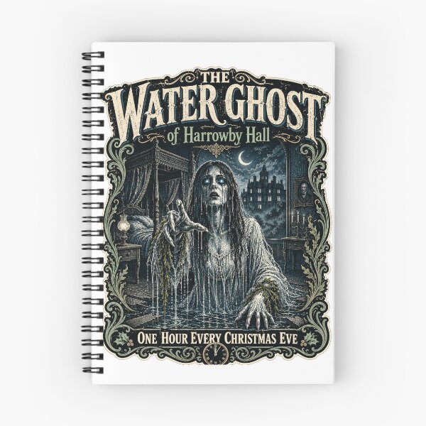 Item preview, The Water Ghost of Harrowby Hall – Victorian Gothic Christmas Ghost designed and sold by Past in Threads.