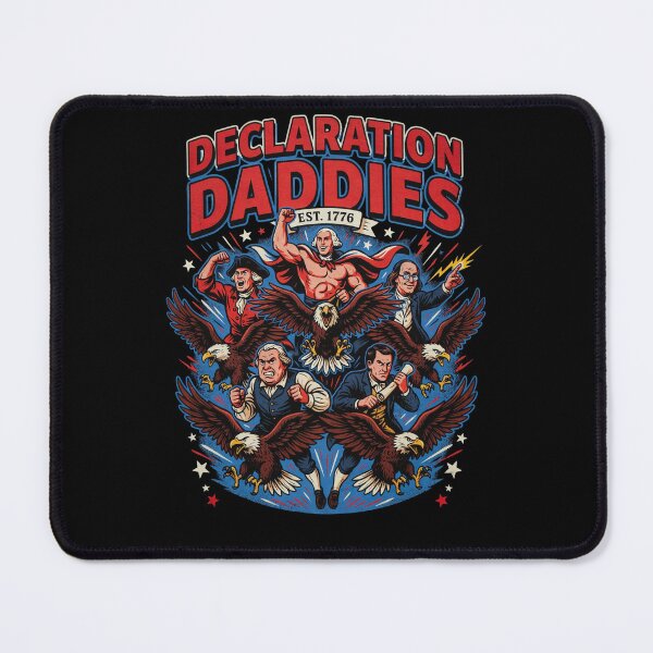 Item preview, Declaration Daddies Muscular American Founders Funny Patriotic designed and sold by Redgiant87x.