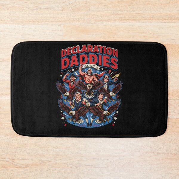 Item preview, Declaration Daddies Muscular American Founders Funny Patriotic designed and sold by Redgiant87x.