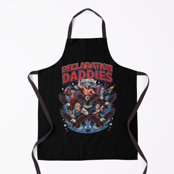 Item preview, Declaration Daddies Muscular American Founders Funny Patriotic designed and sold by Redgiant87x.