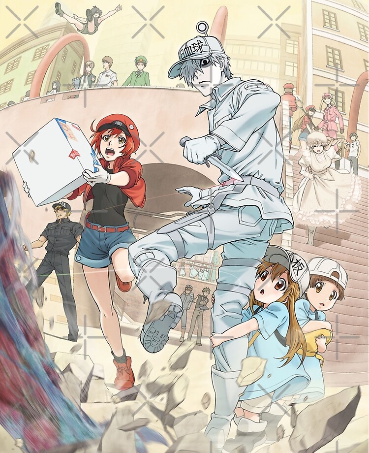 Platelet | Hataraku Saibou (Cells at Work) | iPad Case & Skin