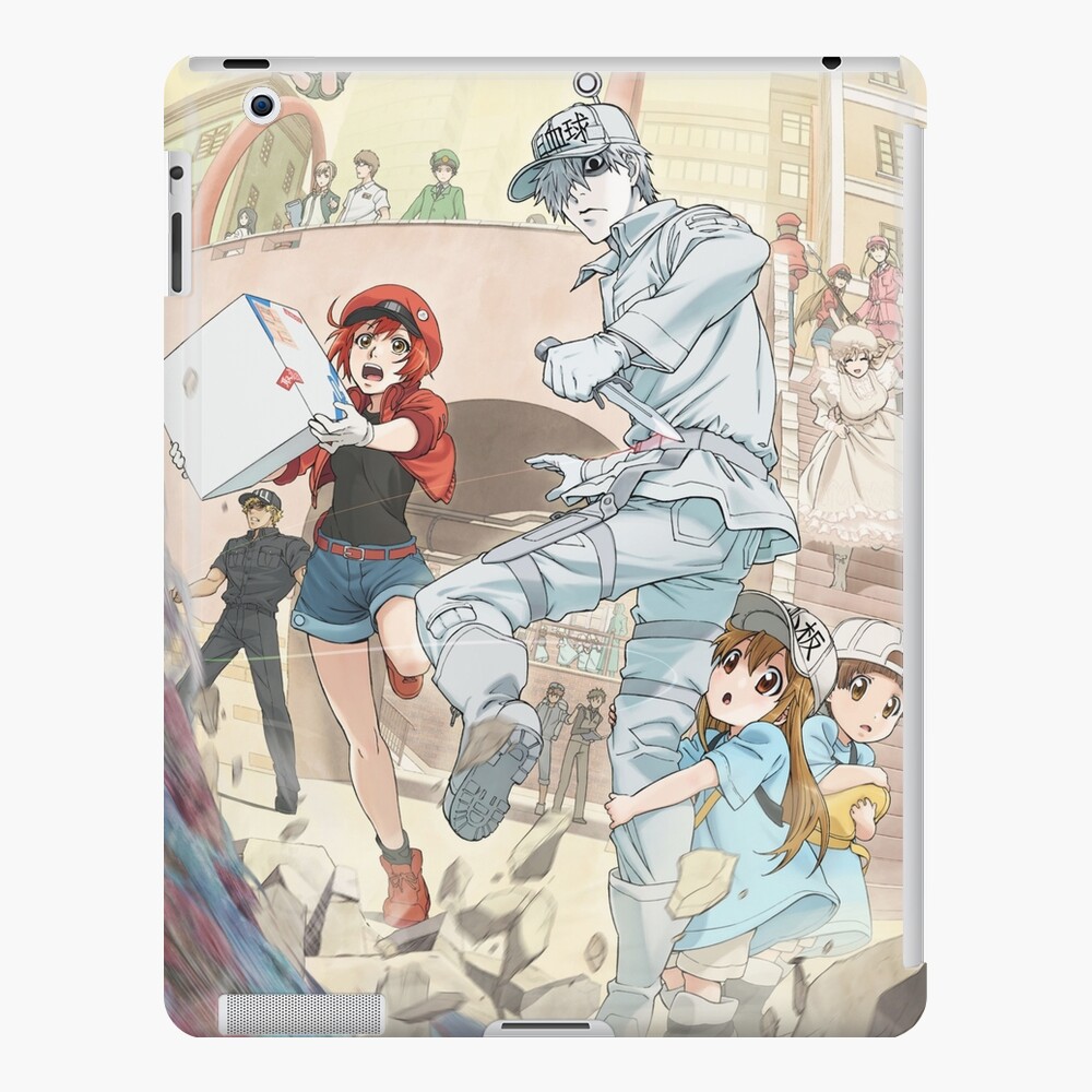 White Blood Cell, Hataraku Saibou (Cells at Work) Art Board Print for  Sale by Jake Hunter