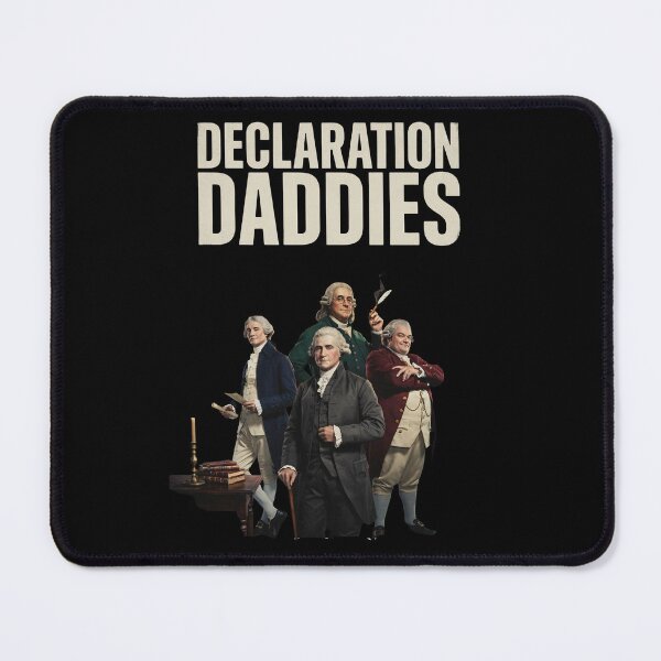 Item preview, Declaration Daddies Funny Patriotic Founding Fathers Vintage Americana designed and sold by Redgiant87x.