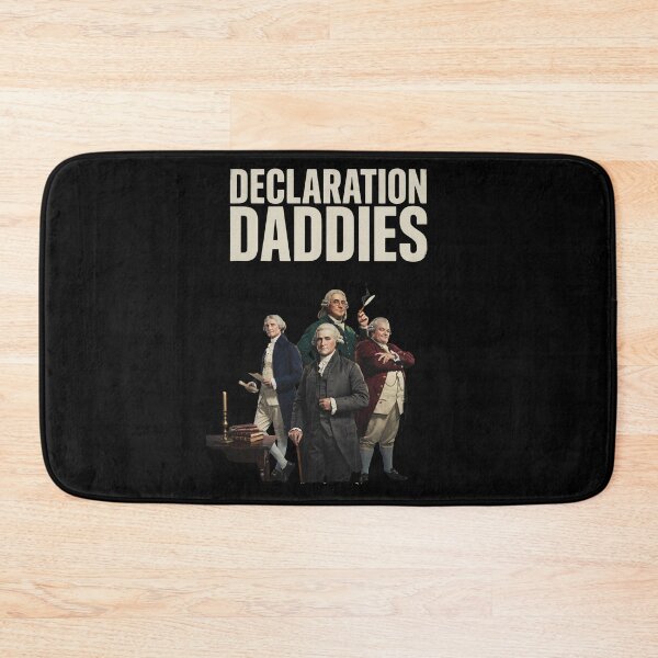 Item preview, Declaration Daddies Funny Patriotic Founding Fathers Vintage Americana designed and sold by Redgiant87x.