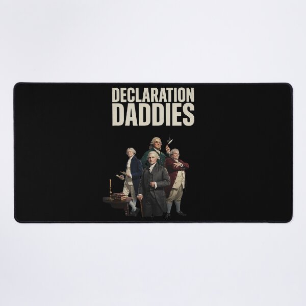 Item preview, Declaration Daddies Funny Patriotic Founding Fathers Vintage Americana designed and sold by Redgiant87x.