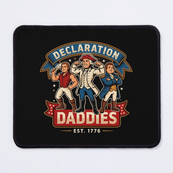 Item preview, Declaration Daddies Bold Muscular Founding Fathers American Humor designed and sold by Redgiant87x.