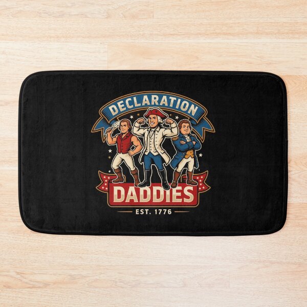 Item preview, Declaration Daddies Bold Muscular Founding Fathers American Humor designed and sold by Redgiant87x.