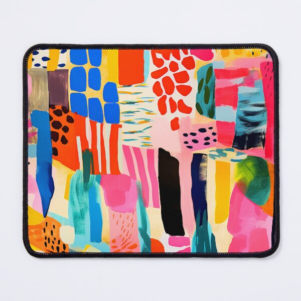 Item preview, Vibrantly Colorful Trendy Abstract Designs Modern Art designed and sold by DEC02.