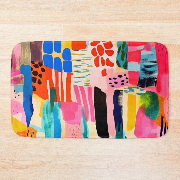 Item preview, Vibrantly Colorful Trendy Abstract Designs Modern Art designed and sold by DEC02.
