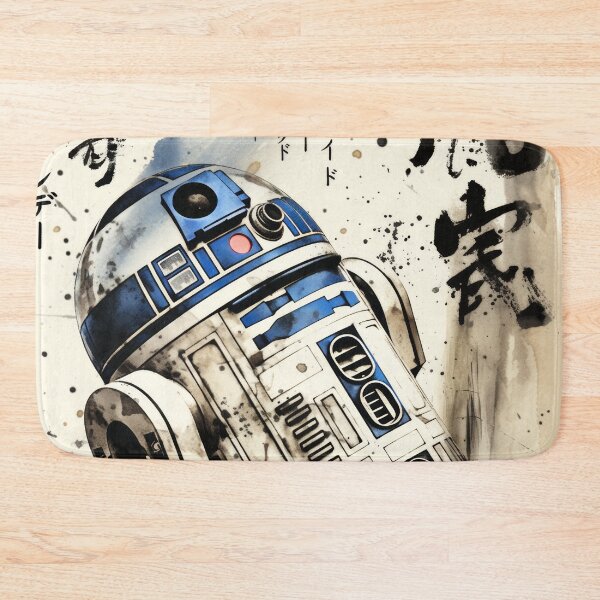 Item preview, Star Crusader Chad Bot Sumi-e designed and sold by AnimeArsenalPrints.