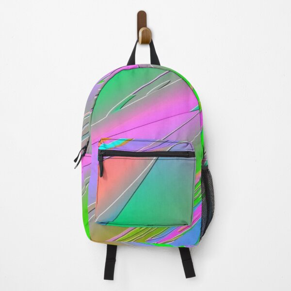 Item preview, The Liquid Dream of Pastel Colors Abstract Waves Pastel Neon - Holographic Fluid Pattern Pink, Green & Purple designed and sold by RAYBIL.