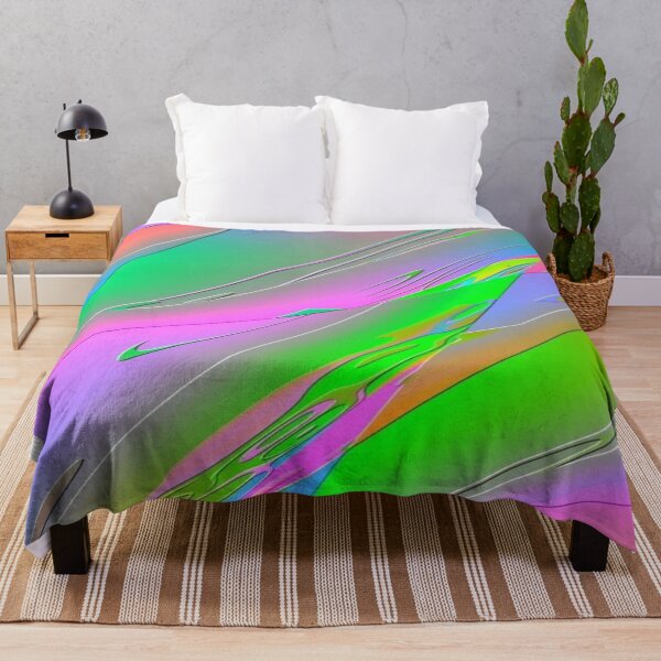 Artikelvorschau, Der flüssige Traum aus Pastellfarben: Abstrakte Wellen in Pastell-Neon – Holografisches Fluidmuster in Rosa, Grün und Lila entworfen und verkauft von RAYBIL.