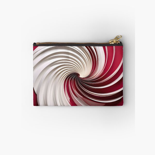 Item preview, Whirling White Spirals on Red designed and sold by Vicky Brago-Mitchell®.