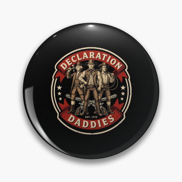 Item preview, Declaration Daddies Patriotic Founding Fathers Humor for USA History Fans designed and sold by Redgiant87x.