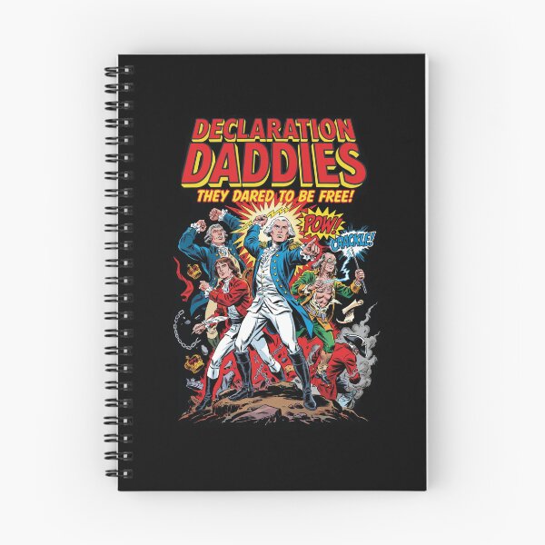 Item preview, Declaration Daddies Funny Patriotic Muscular Founding Fathers designed and sold by Redgiant87x.