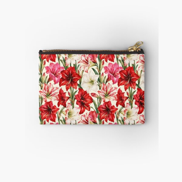 Item preview, Amaryllis Bold Trumpet Watercolor Seamless Pattern designed and sold by Inkworksbyshery.
