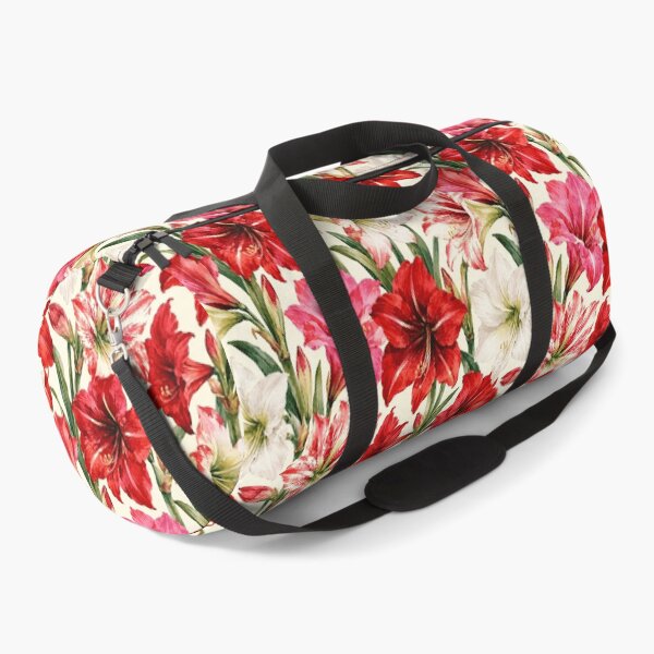 Item preview, Amaryllis Bold Trumpet Watercolor Seamless Pattern designed and sold by Inkworksbyshery.