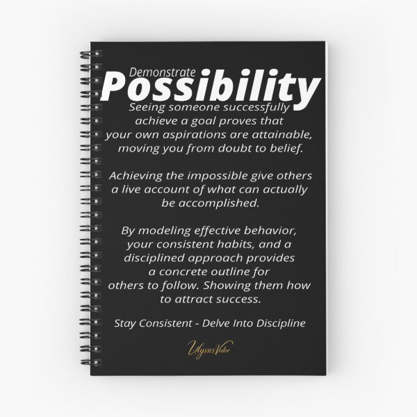 Item preview, Demonstrate Possibility designed and sold by Ulysses Valor.