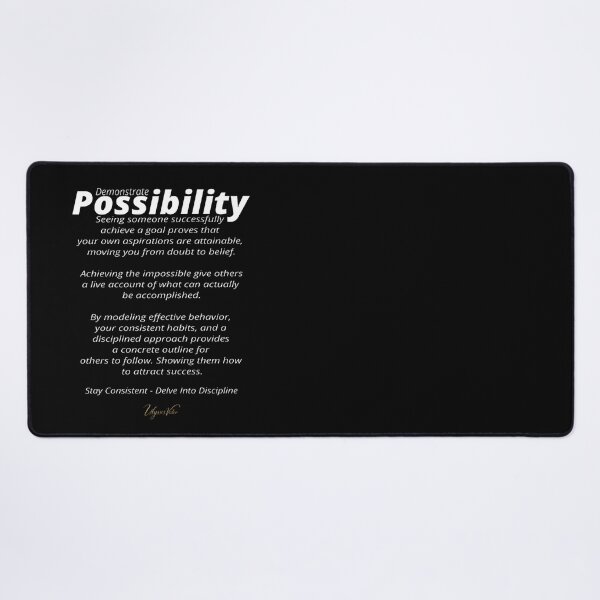 Item preview, Demonstrate Possibility designed and sold by Ulysses Valor.