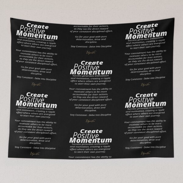 Item preview, Create Positive Momentum  designed and sold by Ulysses Valor.