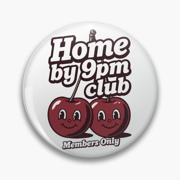 Item preview, Home by 9pm club funny retro cherries designed and sold by CloutDripmerch.