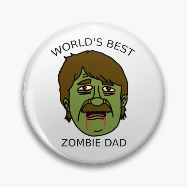Item preview, World's Best Zombie Dad designed and sold by Shirtmouth.
