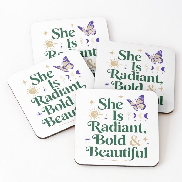 Item preview, She Is Radiant, Bold & Beautiful designed and sold by Fresh Starts.
