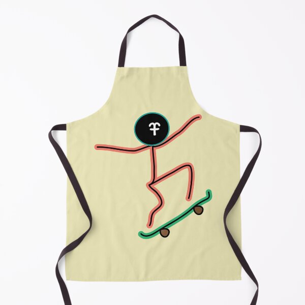 Item preview, Skateboarder stickman designed and sold by fluffyfamcraft.
