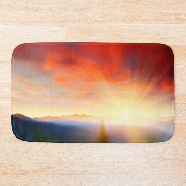 Item preview, Breathtaking Sunrise Over Mountain Landscape With Blurred Aesthetic  designed and sold by DEC02.