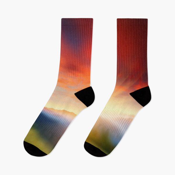 Item preview, Breathtaking Sunrise Over Mountain Landscape With Blurred Aesthetic  designed and sold by DEC02.