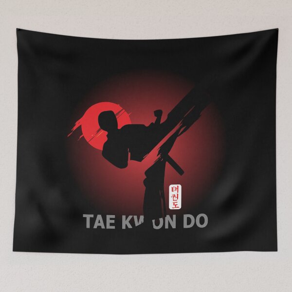 Item preview, TAE KWON DO KICK - SPORT COMPETITION AMATEUR FAN - LOGO designed and sold by CuPensky.