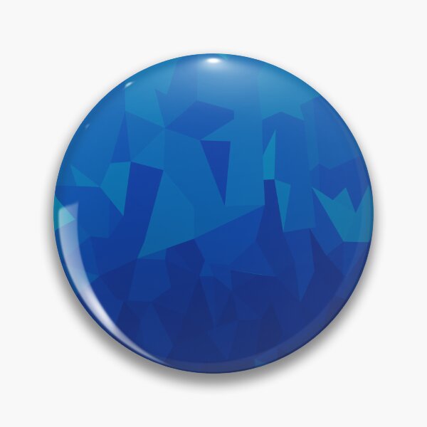 Item preview, Blue Geometric Low Poly Abstract Art | Blue Mirage designed and sold by Lauren Visual Arts.