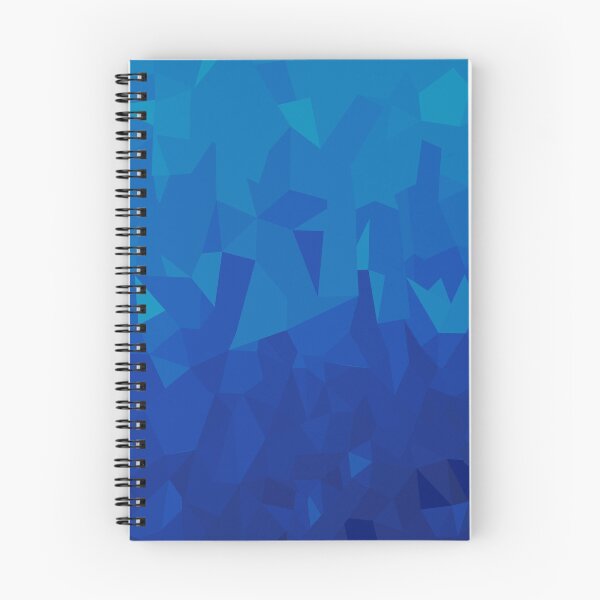 Item preview, Blue Geometric Low Poly Abstract Art | Blue Mirage designed and sold by Lauren Visual Arts.
