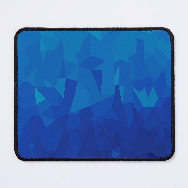 Item preview, Blue Geometric Low Poly Abstract Art | Blue Mirage designed and sold by Lauren Visual Arts.