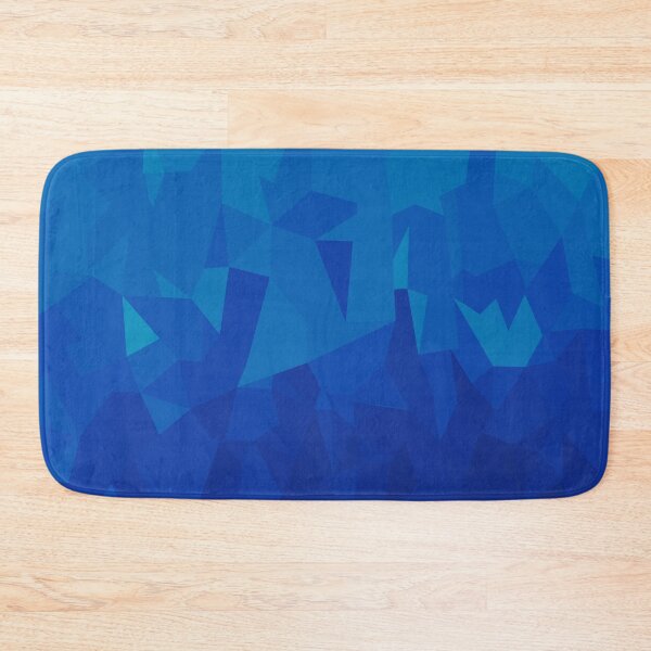 Item preview, Blue Geometric Low Poly Abstract Art | Blue Mirage designed and sold by Lauren Visual Arts.