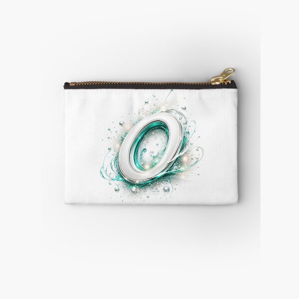 Item preview, Aetherbrush Manga Glyphs The Mystic Silver Letter O designed and sold by BlissBlvdShop.