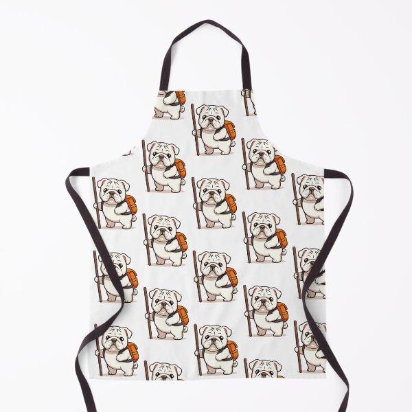 Item preview, Cute Adventurous English Bulldog Hiking Backpacking designed and sold by Fikuall.