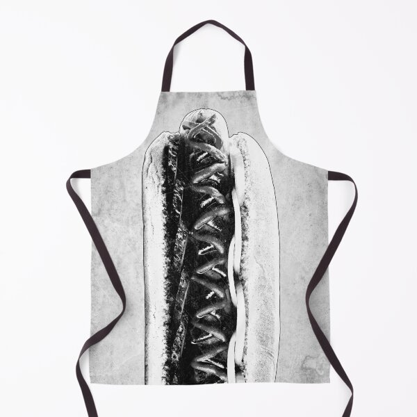 Item preview, Grilled Hot Dog with Pickles and Onions Illustration designed and sold by Ghoul Enterprises.
